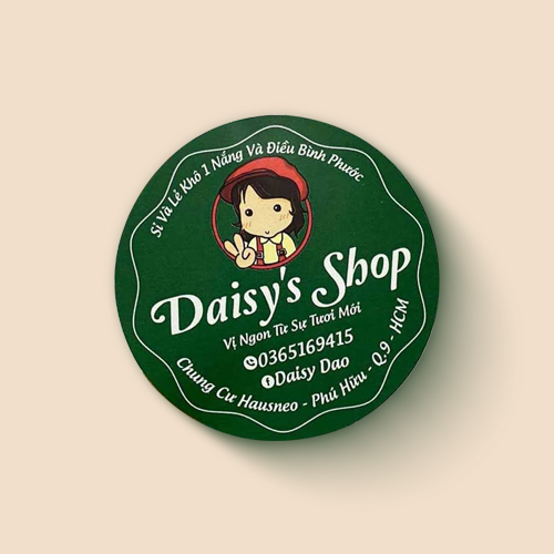 Sticker decal quảng cáo cho thương hiệu