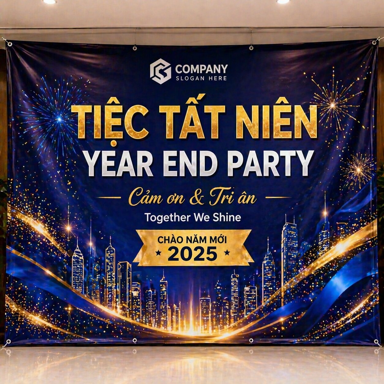 In Băng Rôn Tiệc Tất Niên