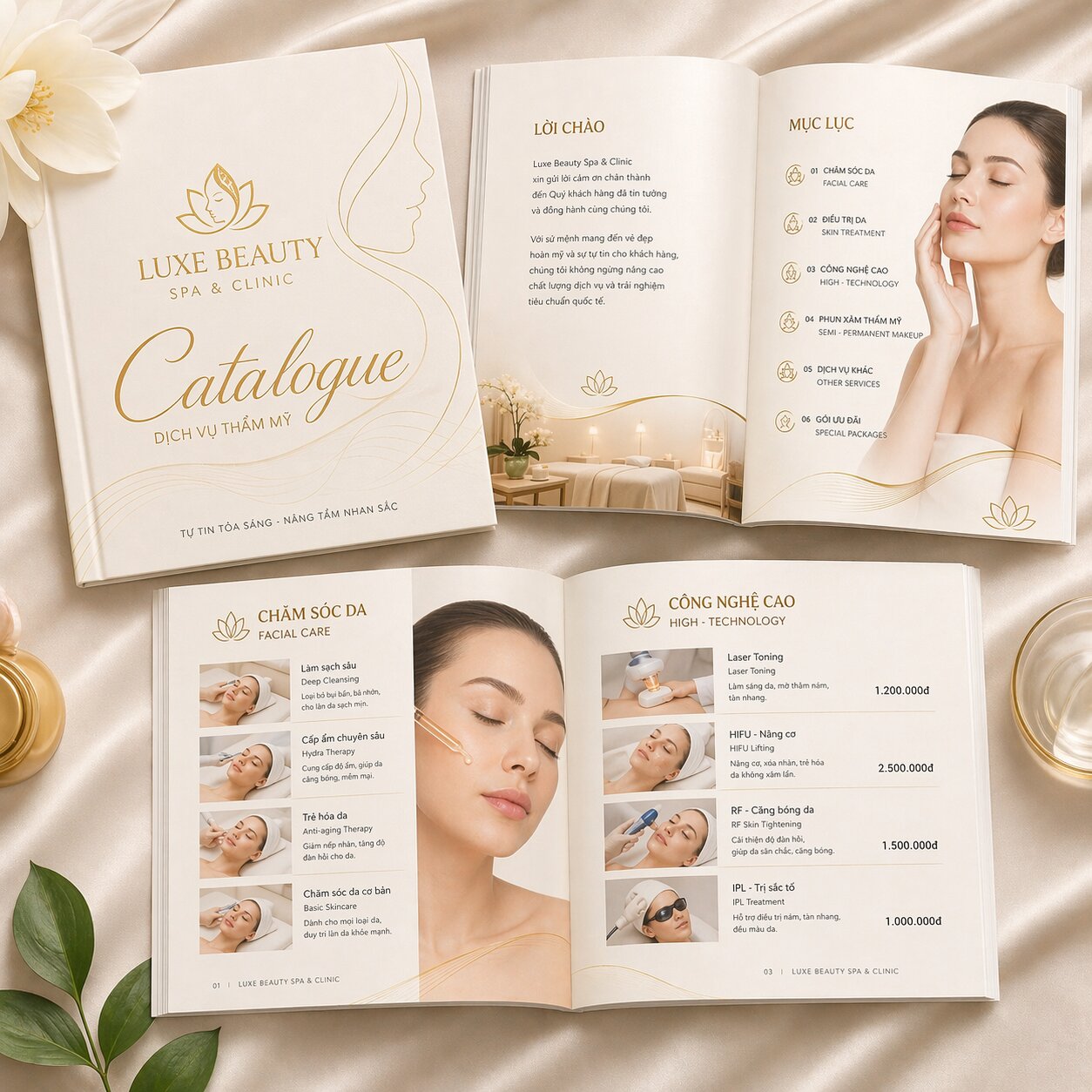 In Catalogue Thẩm Mỹ