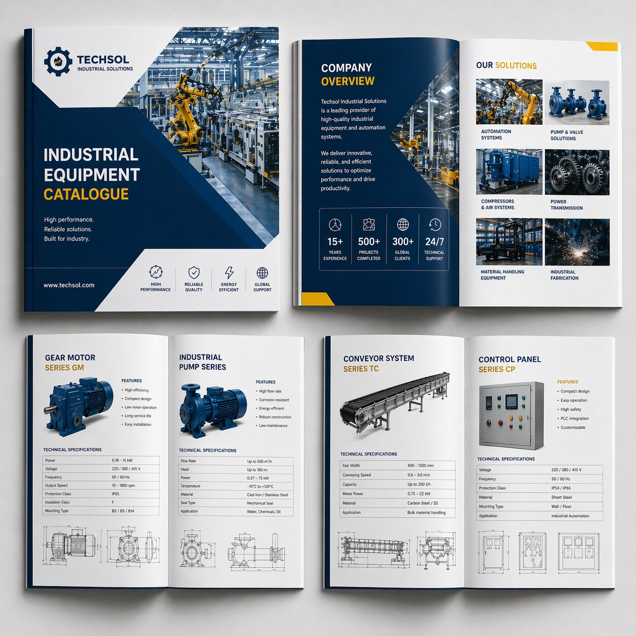 In Catalogue Thiết Bị Công Nghiệp