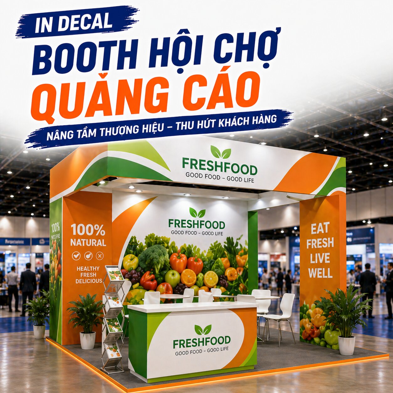 In Decal Booth Hội Chợ