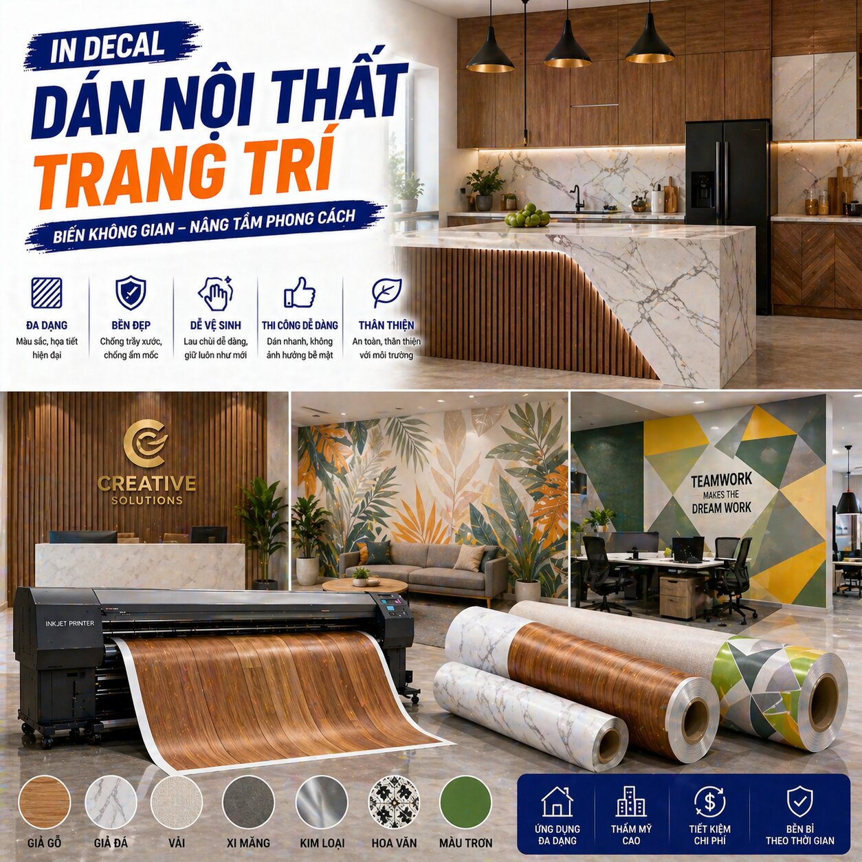 In Decal Dán Nội Thất
