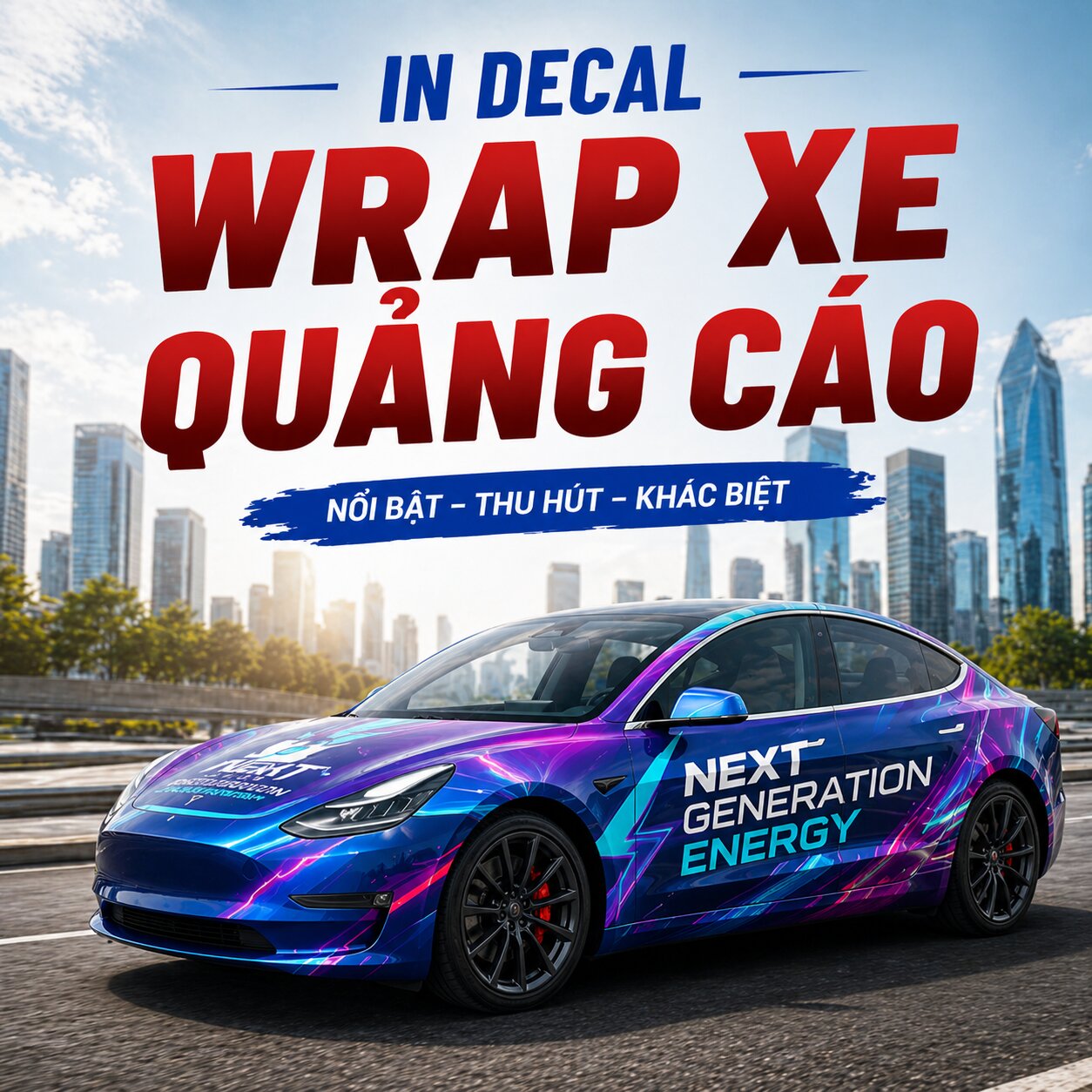 In Decal Wrap Xe