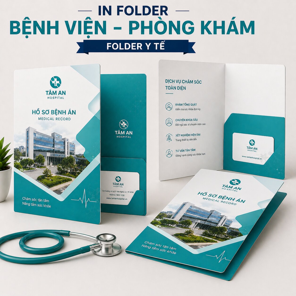 In Folder Bệnh Viện – Phòng Khám