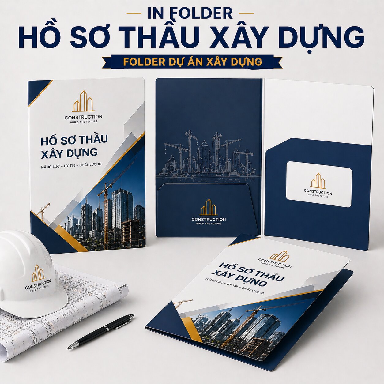 In Folder Hồ Sơ Thầu Xây Dựng