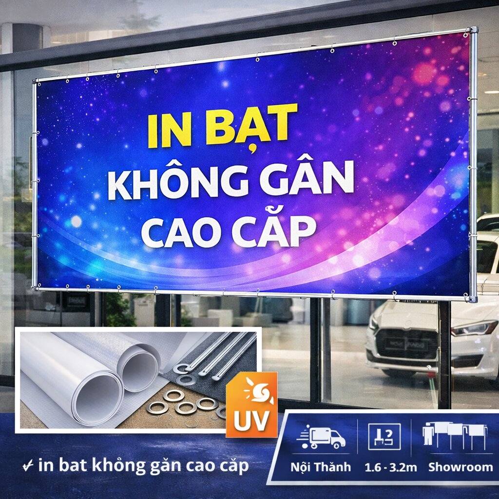 In bạt không gân
