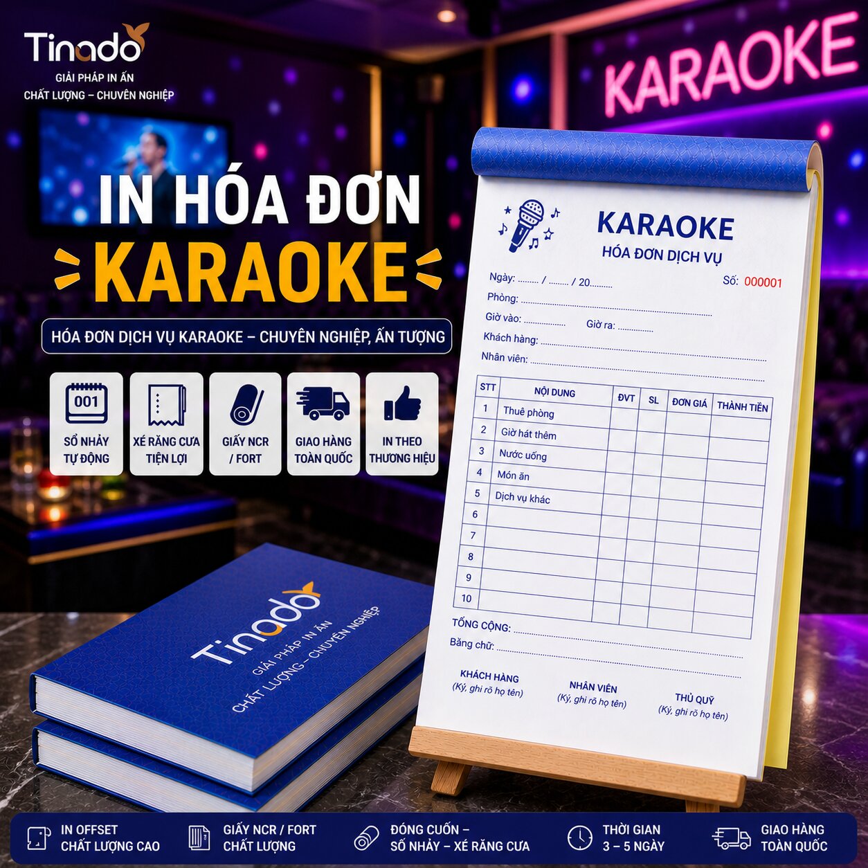 In Hóa Đơn Karaoke