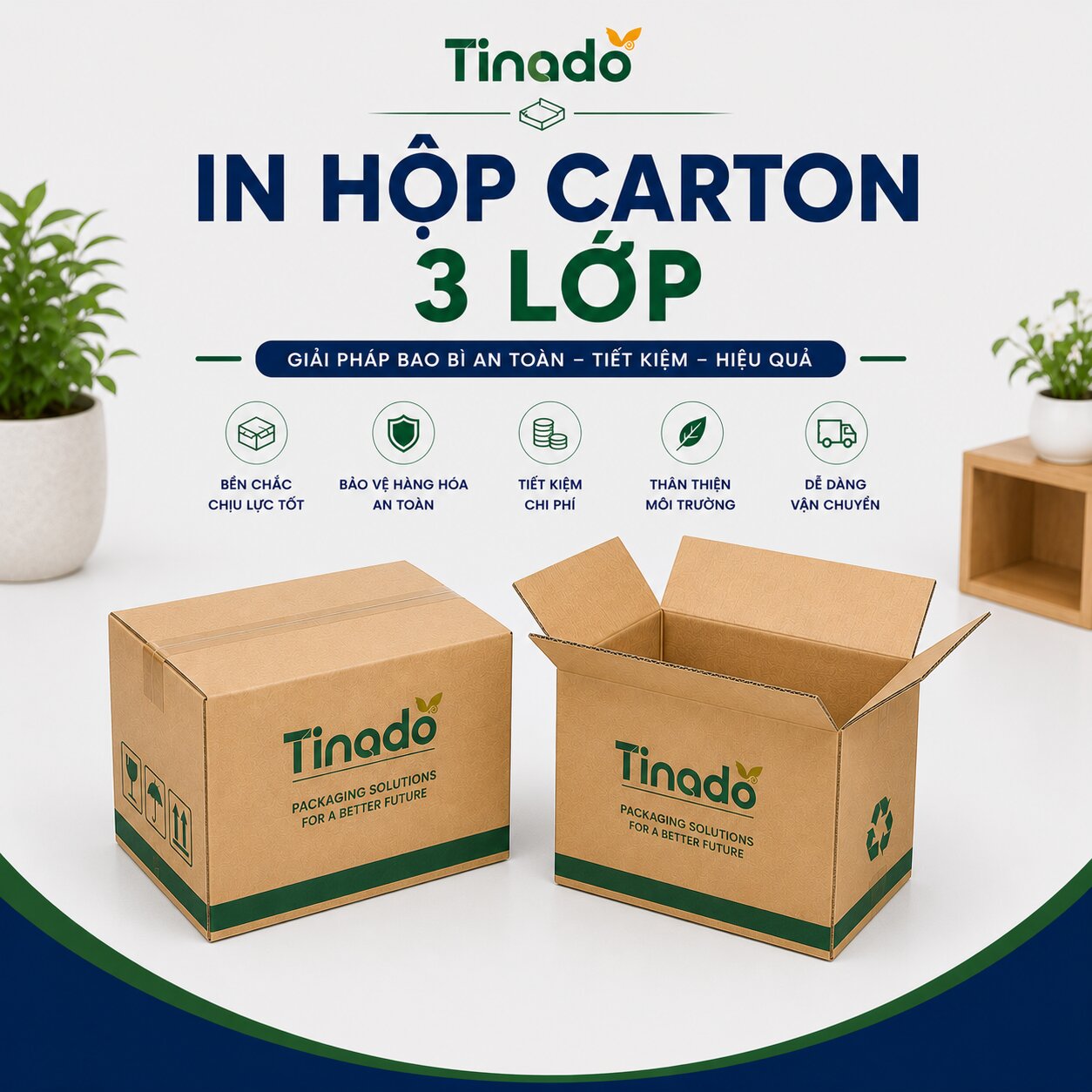 In Hộp Carton 3 Lớp