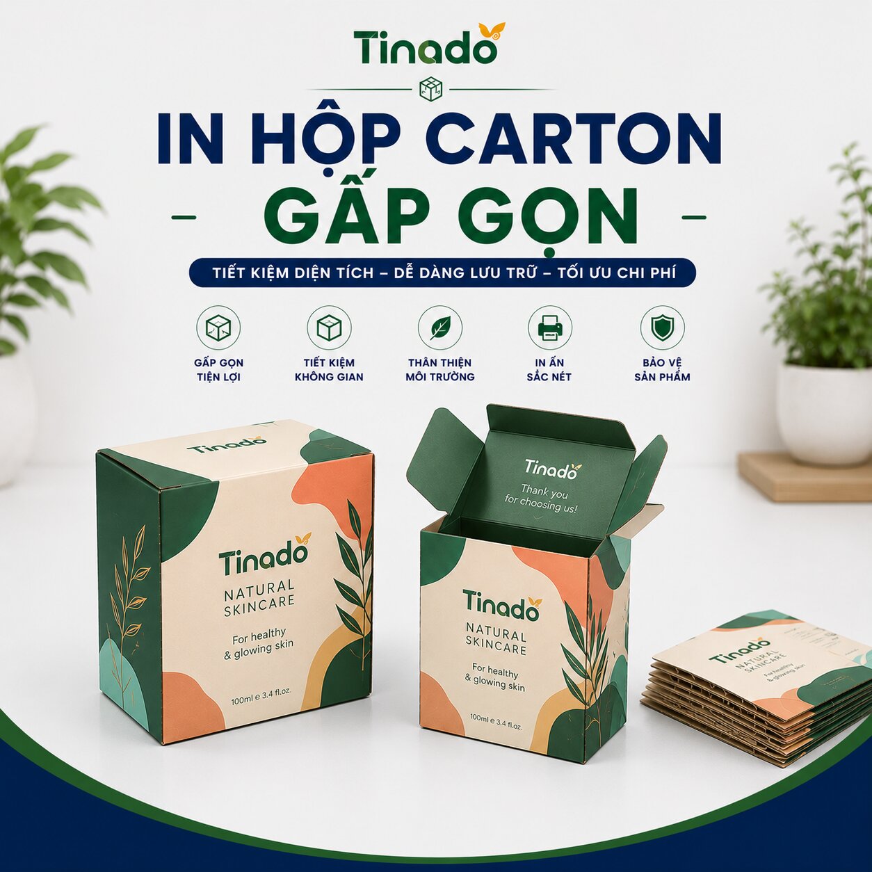 In Hộp Carton Gấp Gọn
