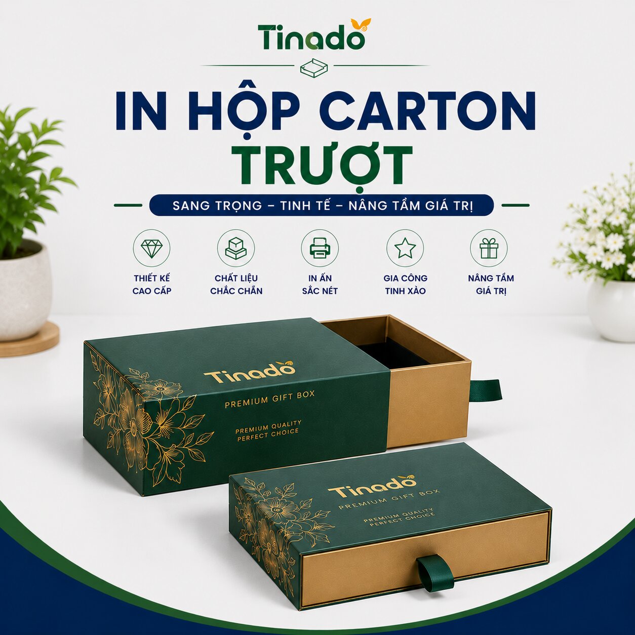 In Hộp Carton Trượt