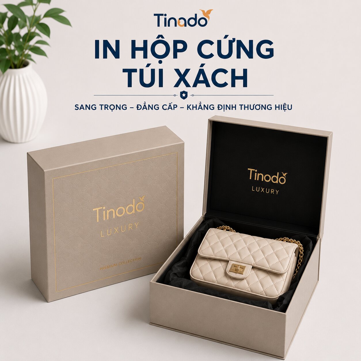 In Hộp Cứng Túi Xách