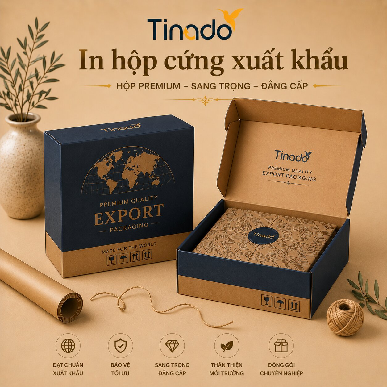 In Hộp Cứng Xuất Khẩu
