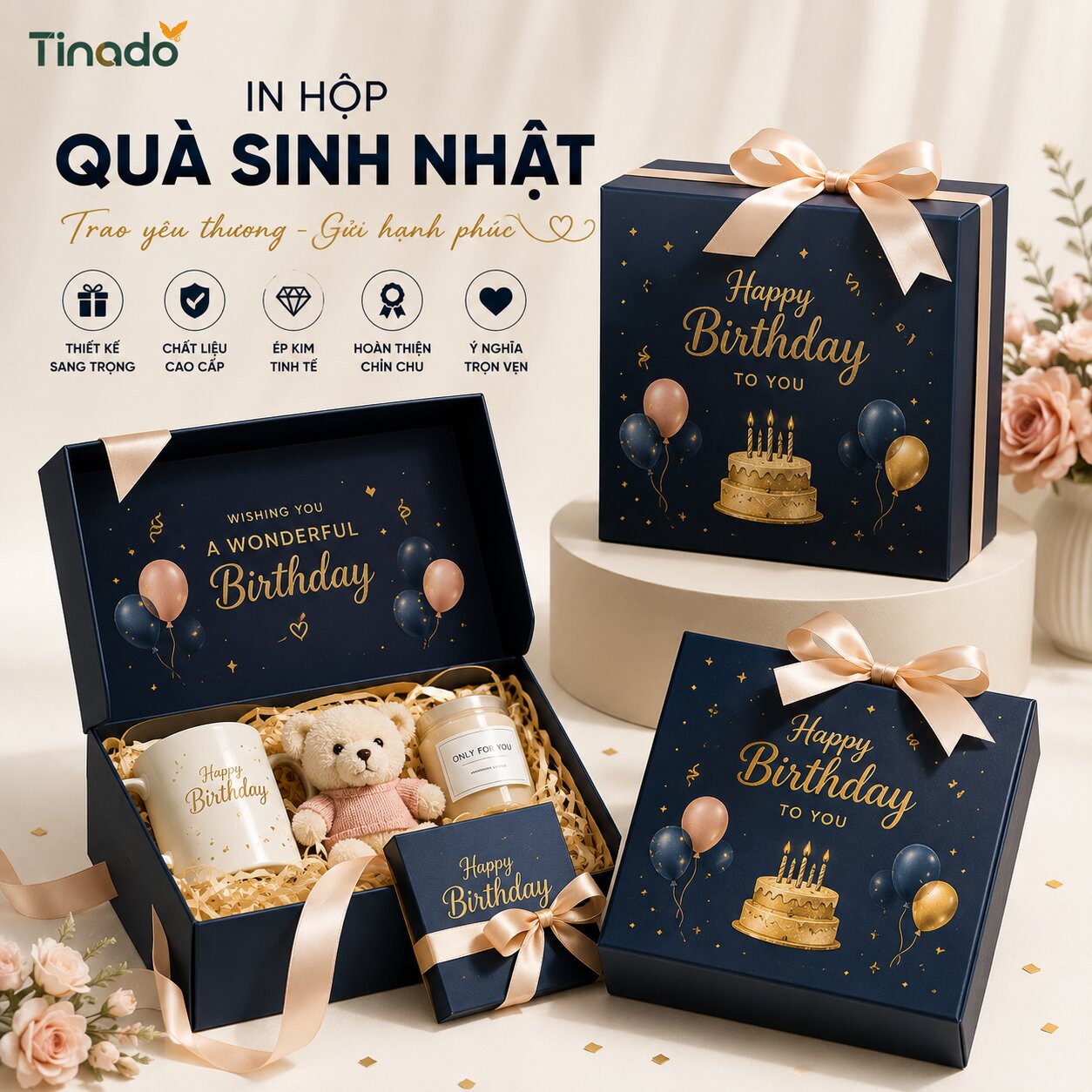 In Hộp Đựng Quà Sinh Nhật