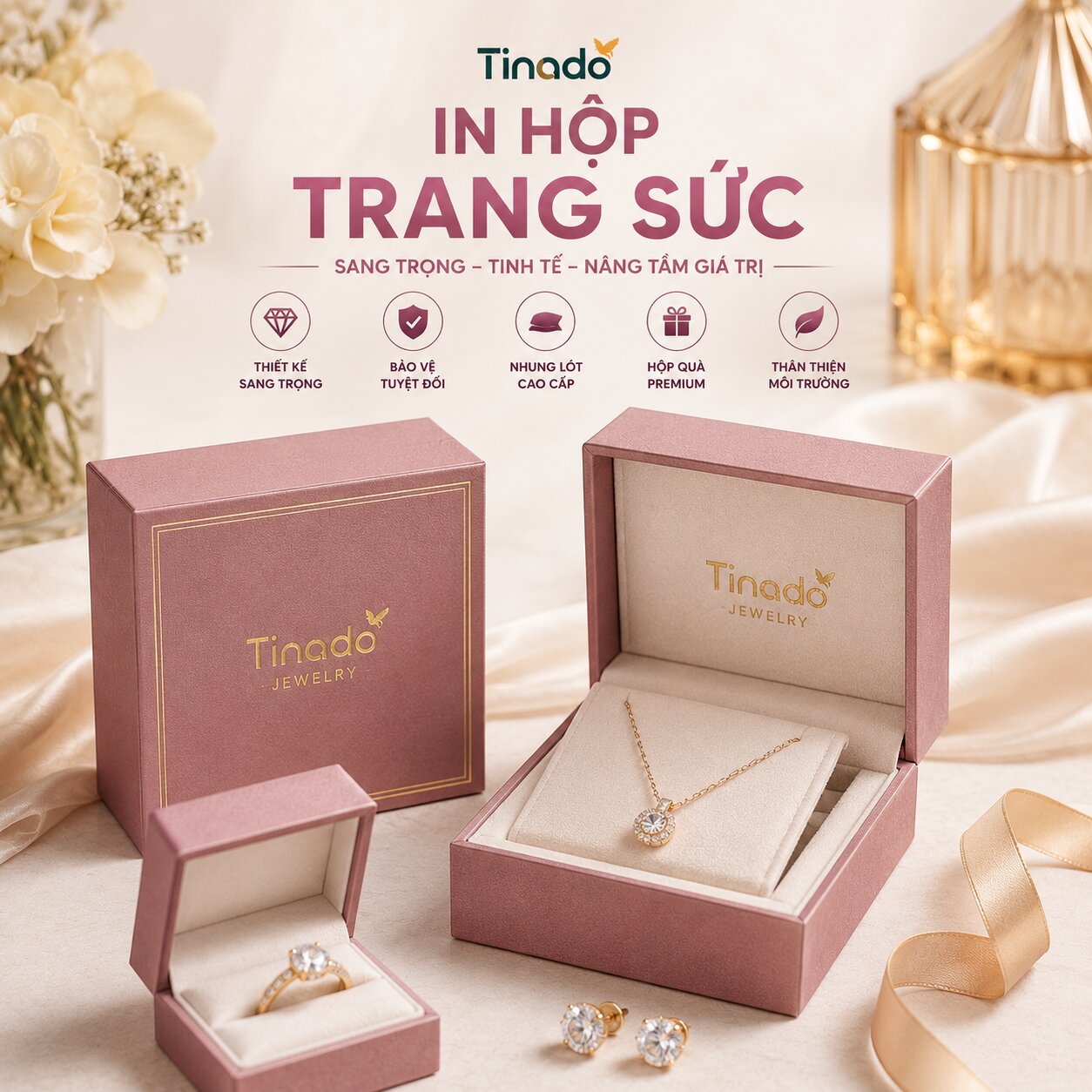 In Hộp Đựng Trang Sức