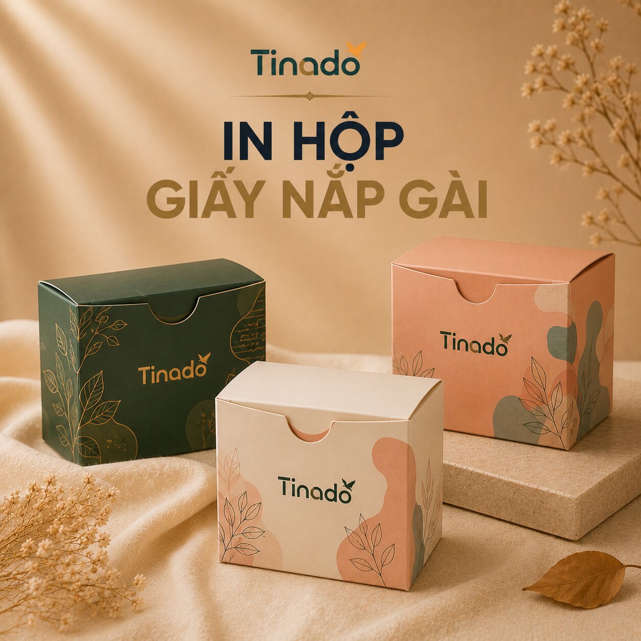 In Hộp Giấy Nắp Gài