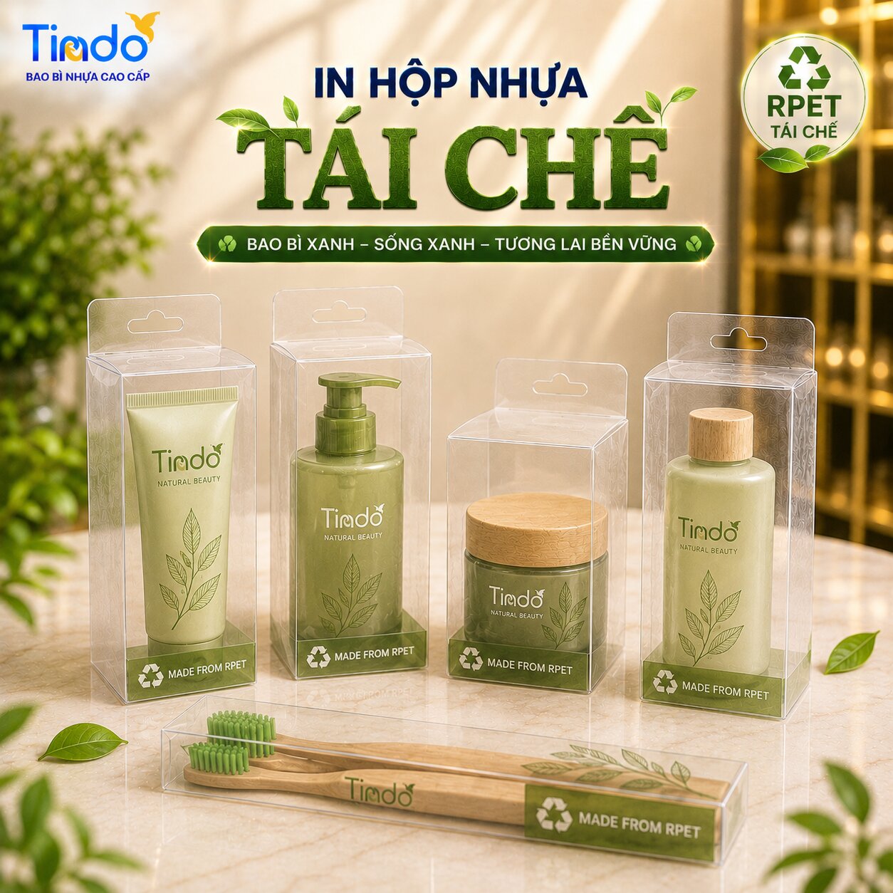 In Hộp Nhựa Tái Chế