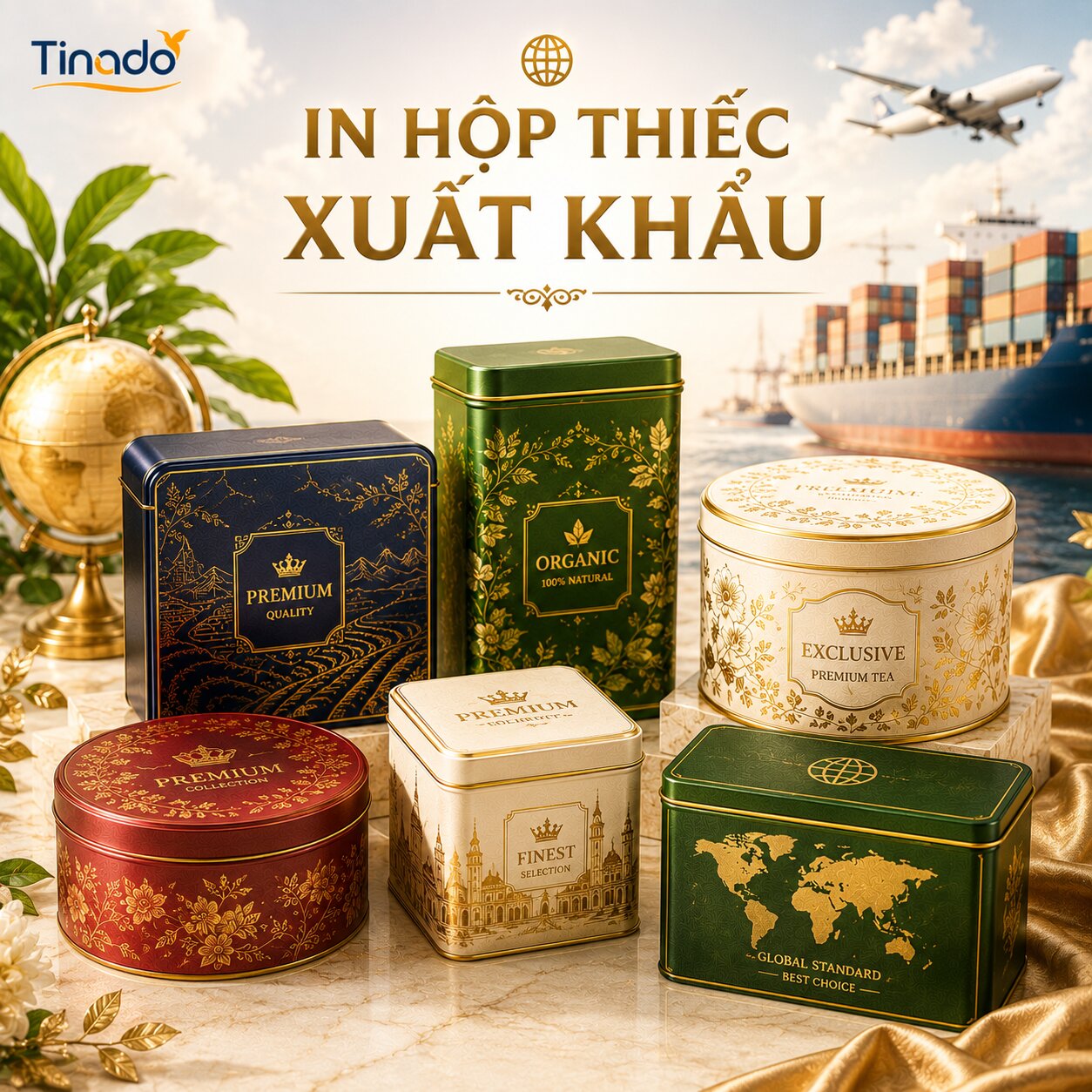 In Hộp Thiếc Xuất Khẩu