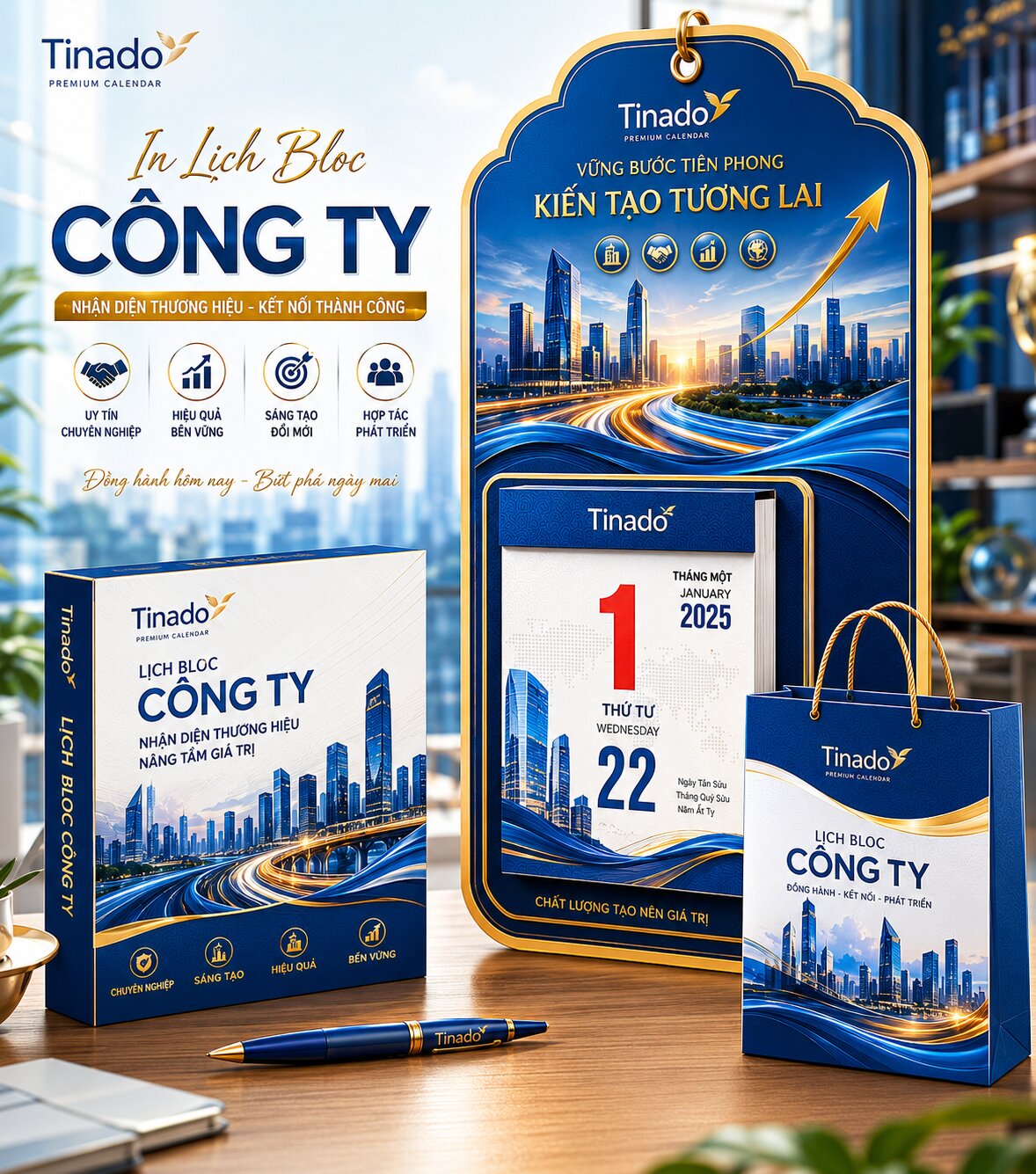 In Lịch Bloc Công Ty