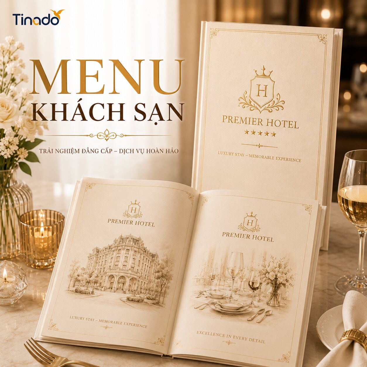 In Menu Giấy Khách Sạn