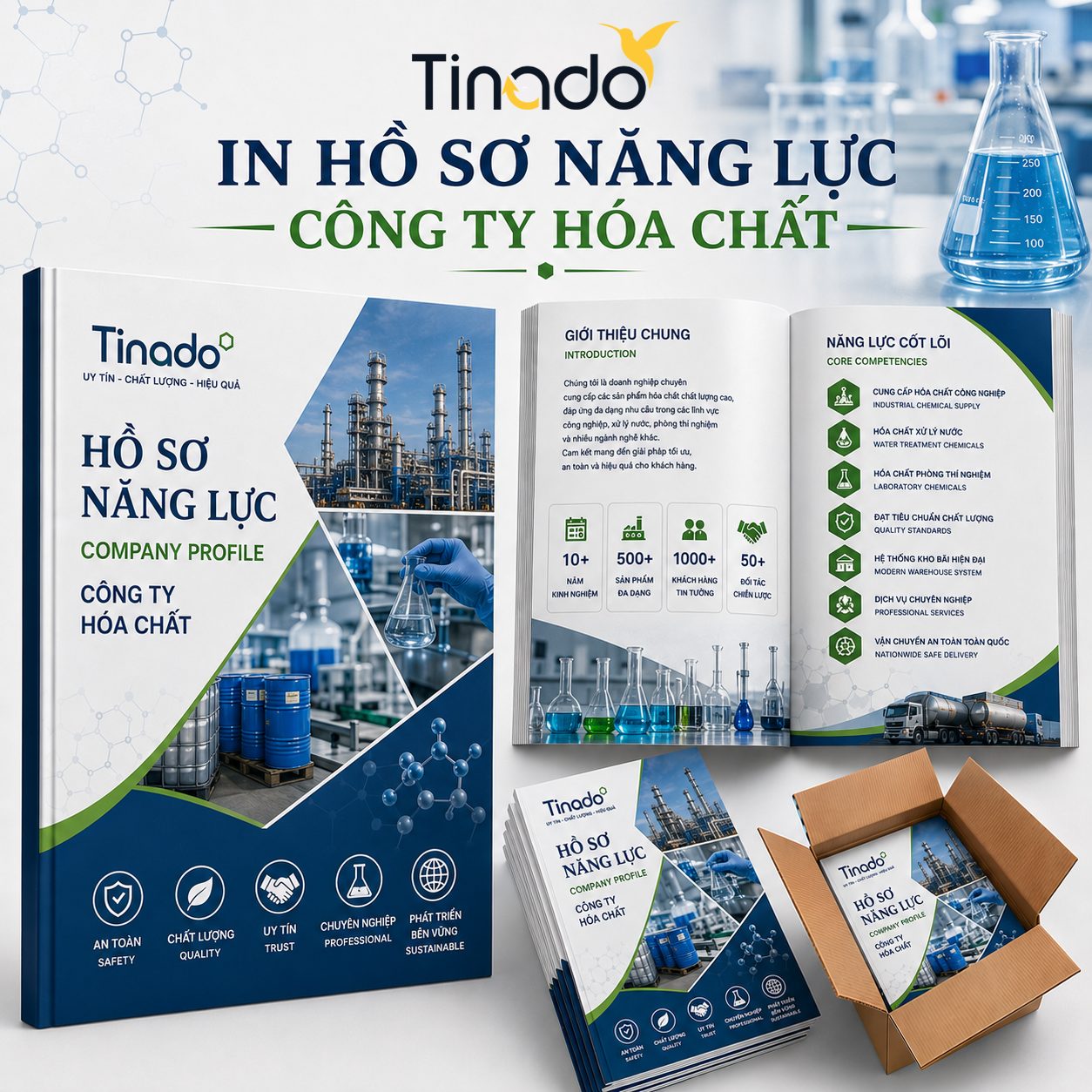In Hồ Sơ Năng Lực Công Ty Hóa Chất