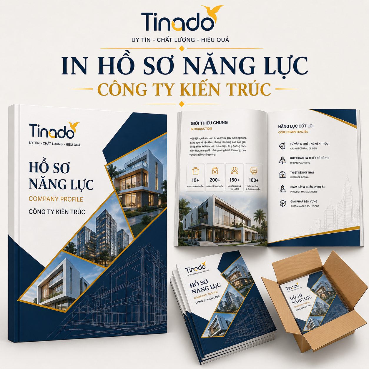 In Hồ Sơ Năng Lực Công Ty Kiến Trúc