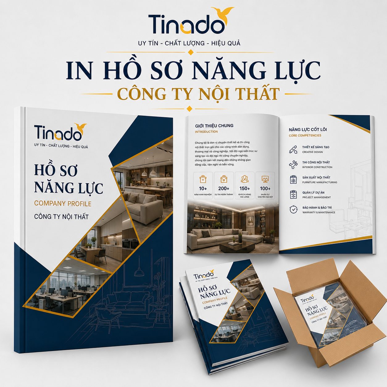 In Hồ Sơ Năng Lực Công Ty Nội Thất