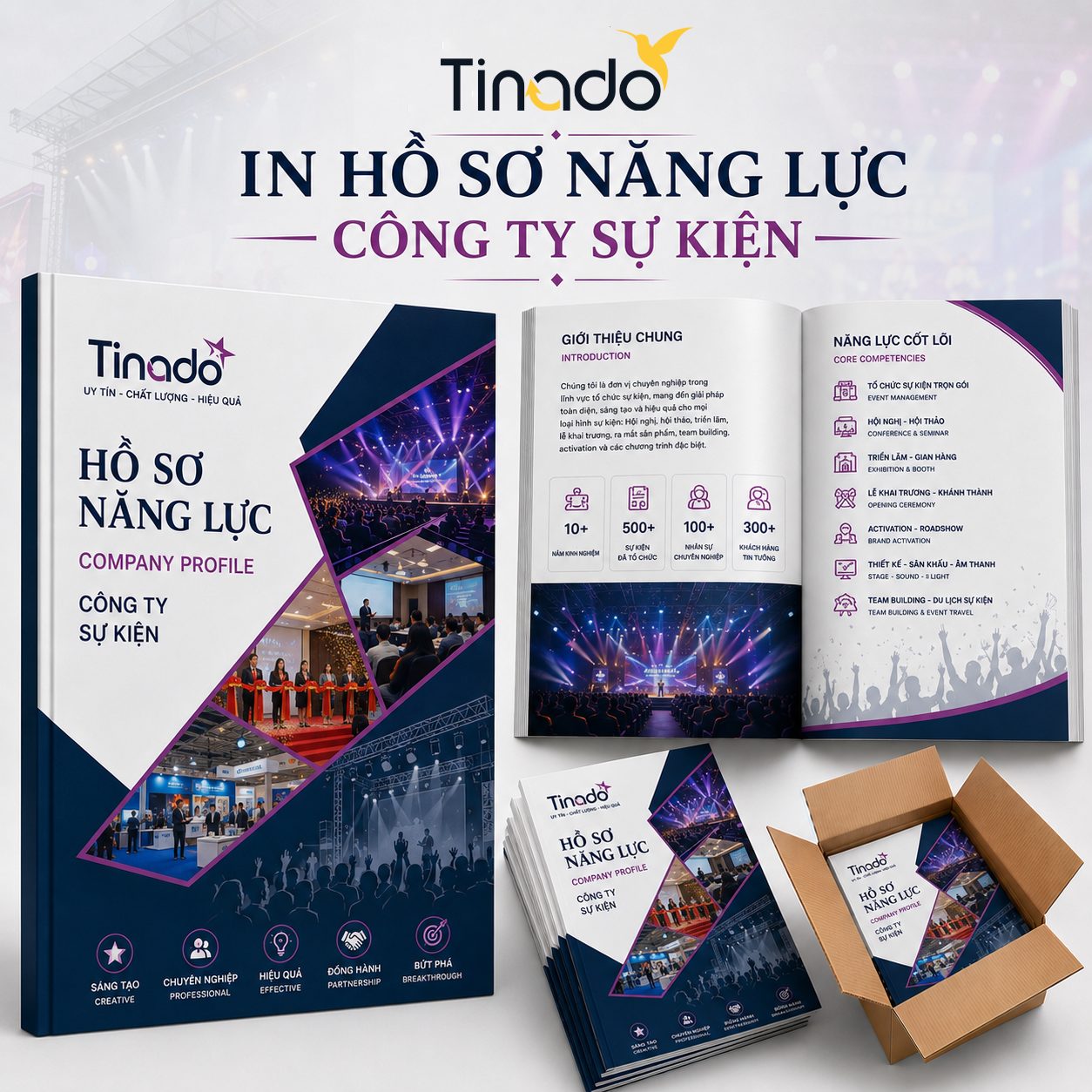 In Hồ Sơ Năng Lực Công Ty Sự Kiện