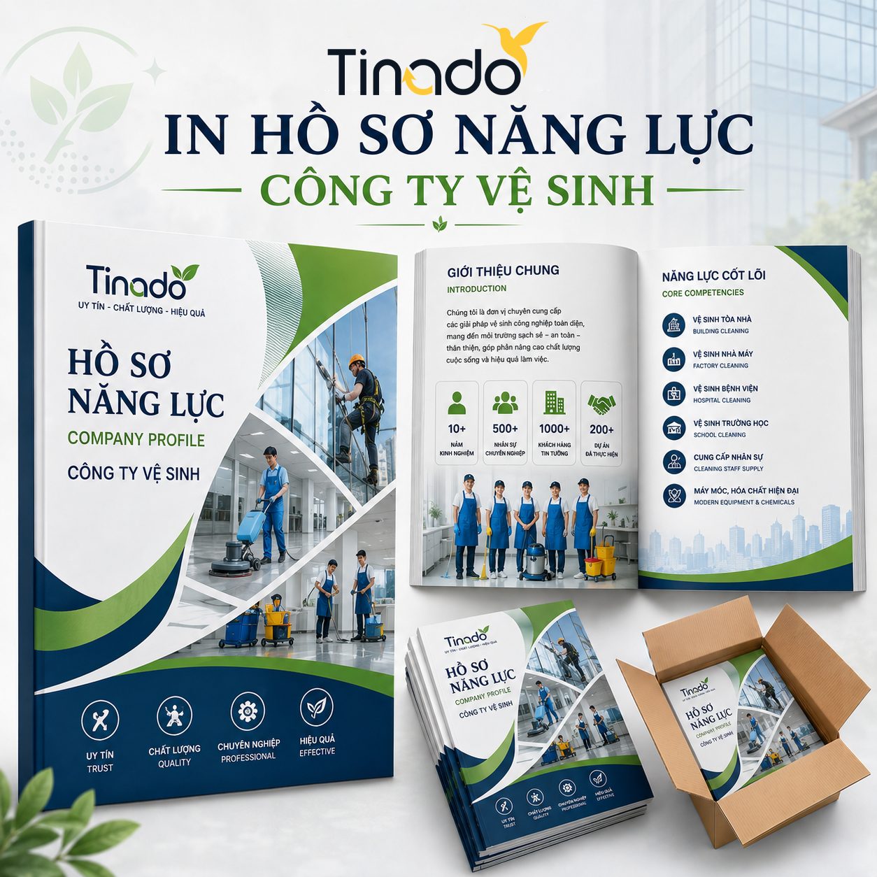 In Hồ Sơ Năng Lực Công Ty Vệ Sinh