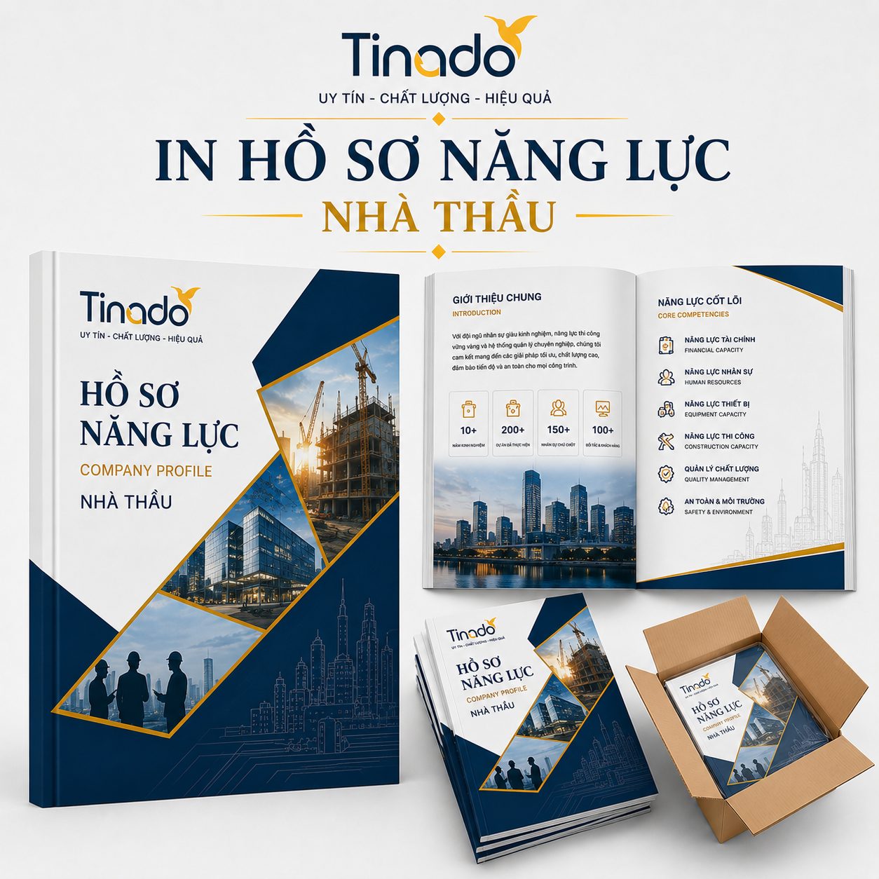 In Hồ Sơ Năng Lực Nhà Thầu