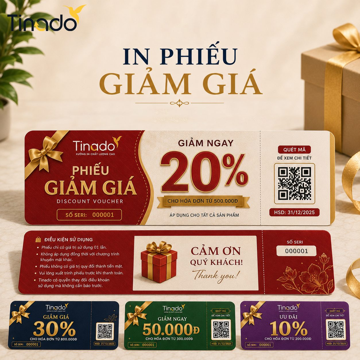 In Phiếu Giảm Giá