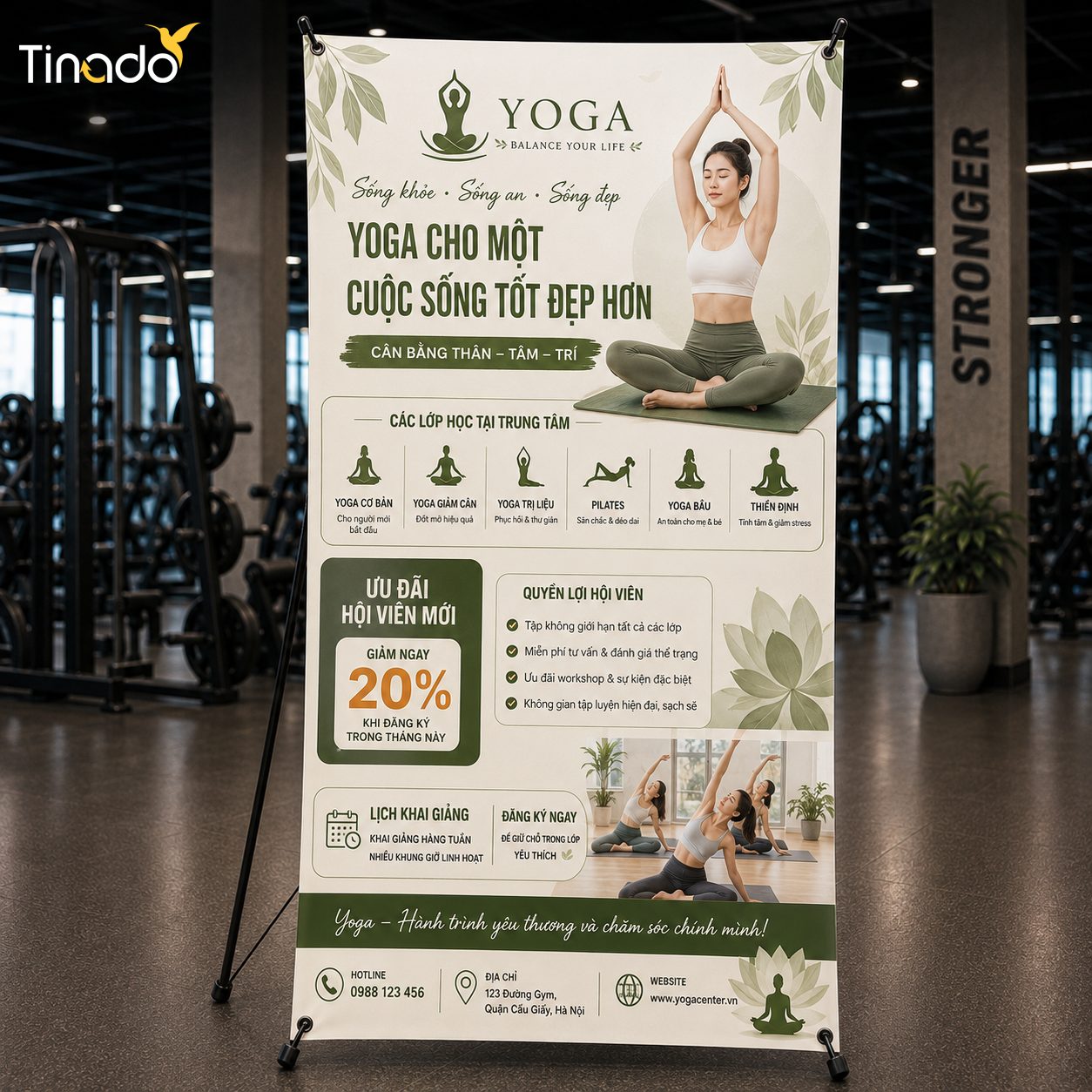 In Standee Yoga