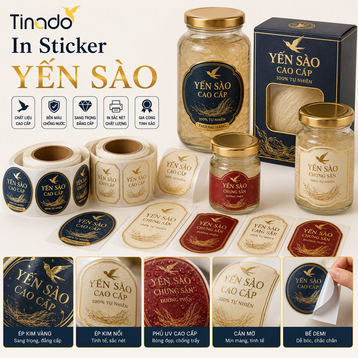 In Sticker Yến Sào