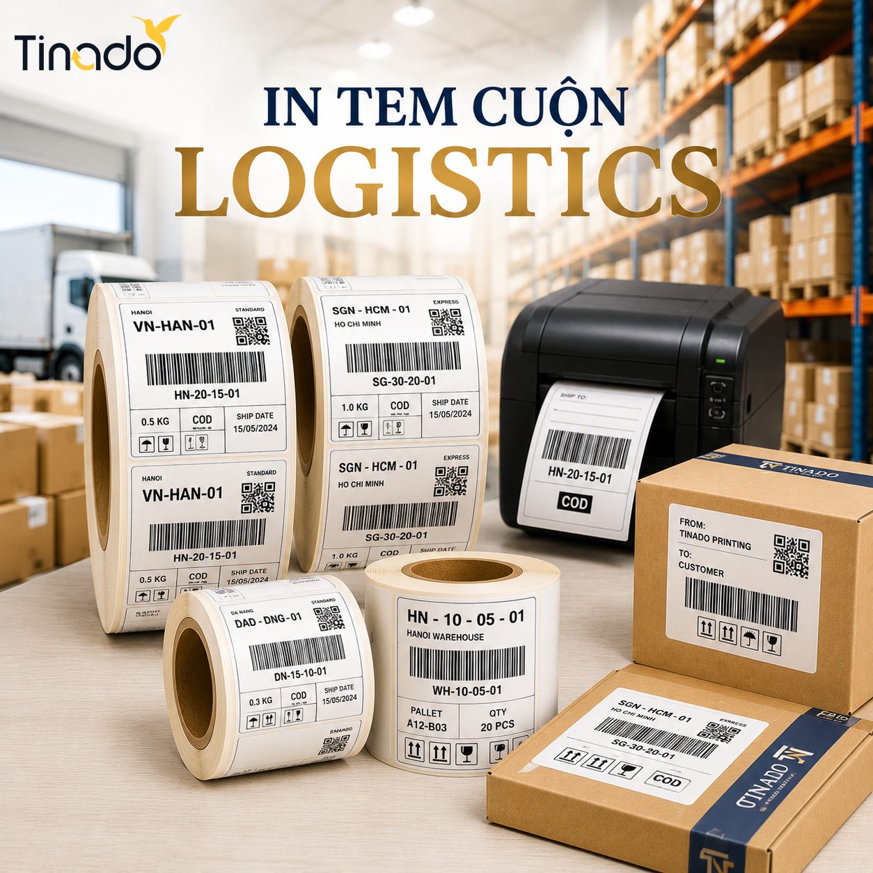 In Tem Cuộn Logistics