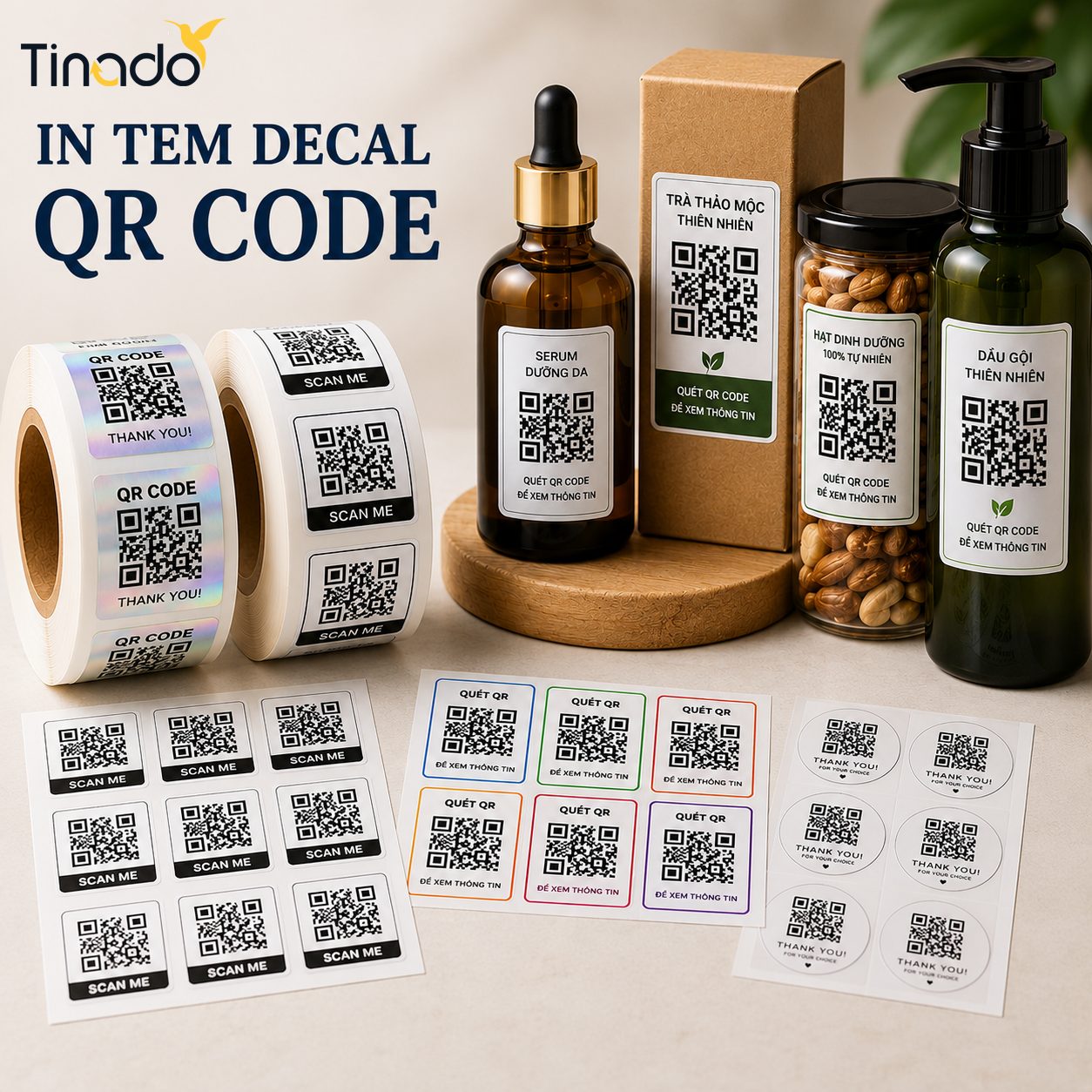 In Tem Decal QR Code