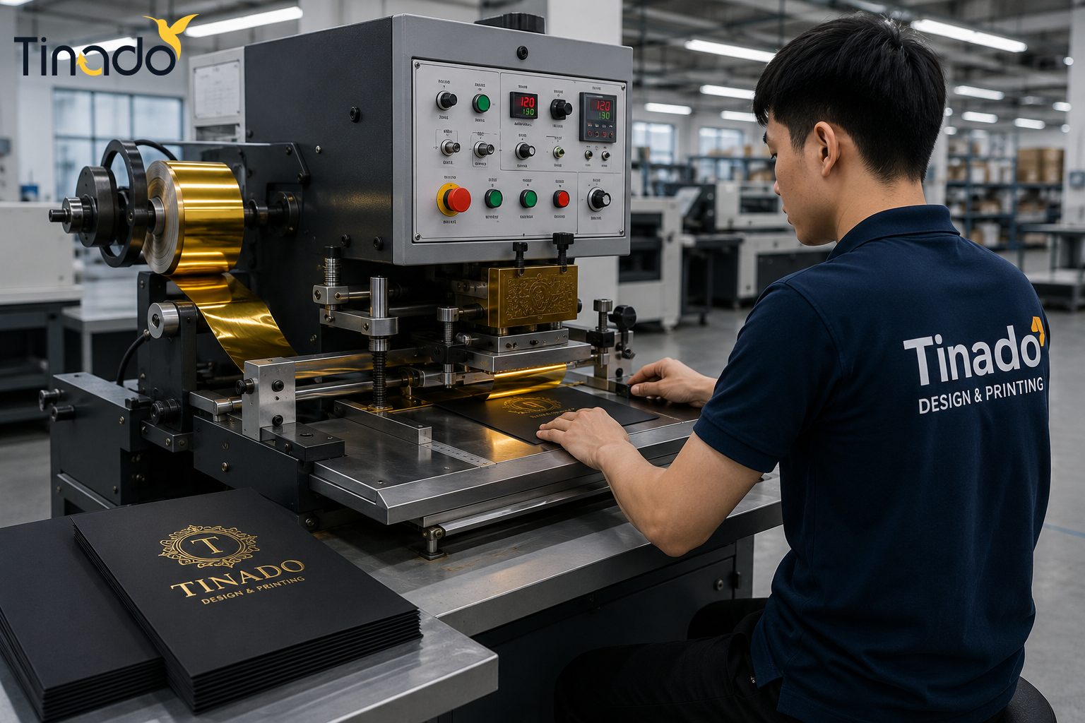 Máy ép kim và gia công hiệu ứng tại Tinado