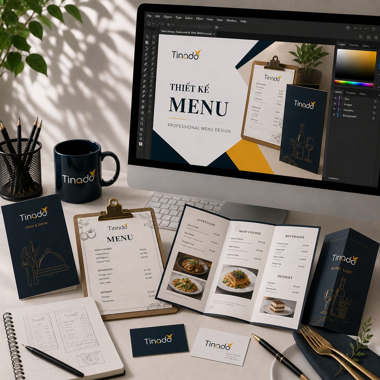 Thiết kế menu