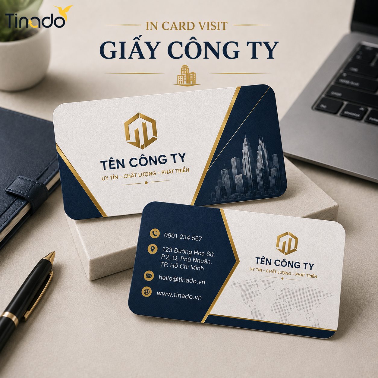 In Card Visit Giấy Công Ty