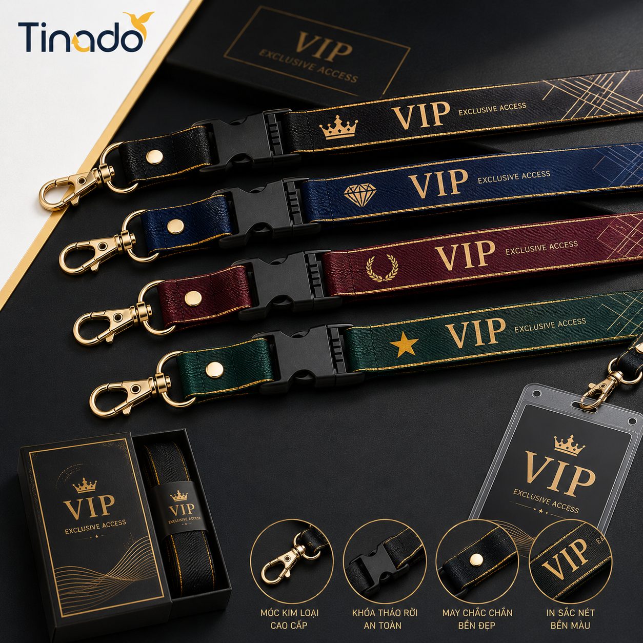 In Dây Đeo Thẻ VIP