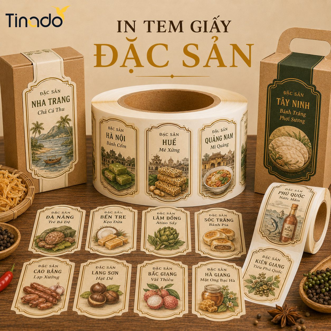 In Tem Giấy Đặc Sản