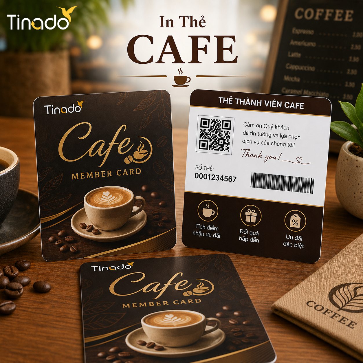 In Thẻ Cafe