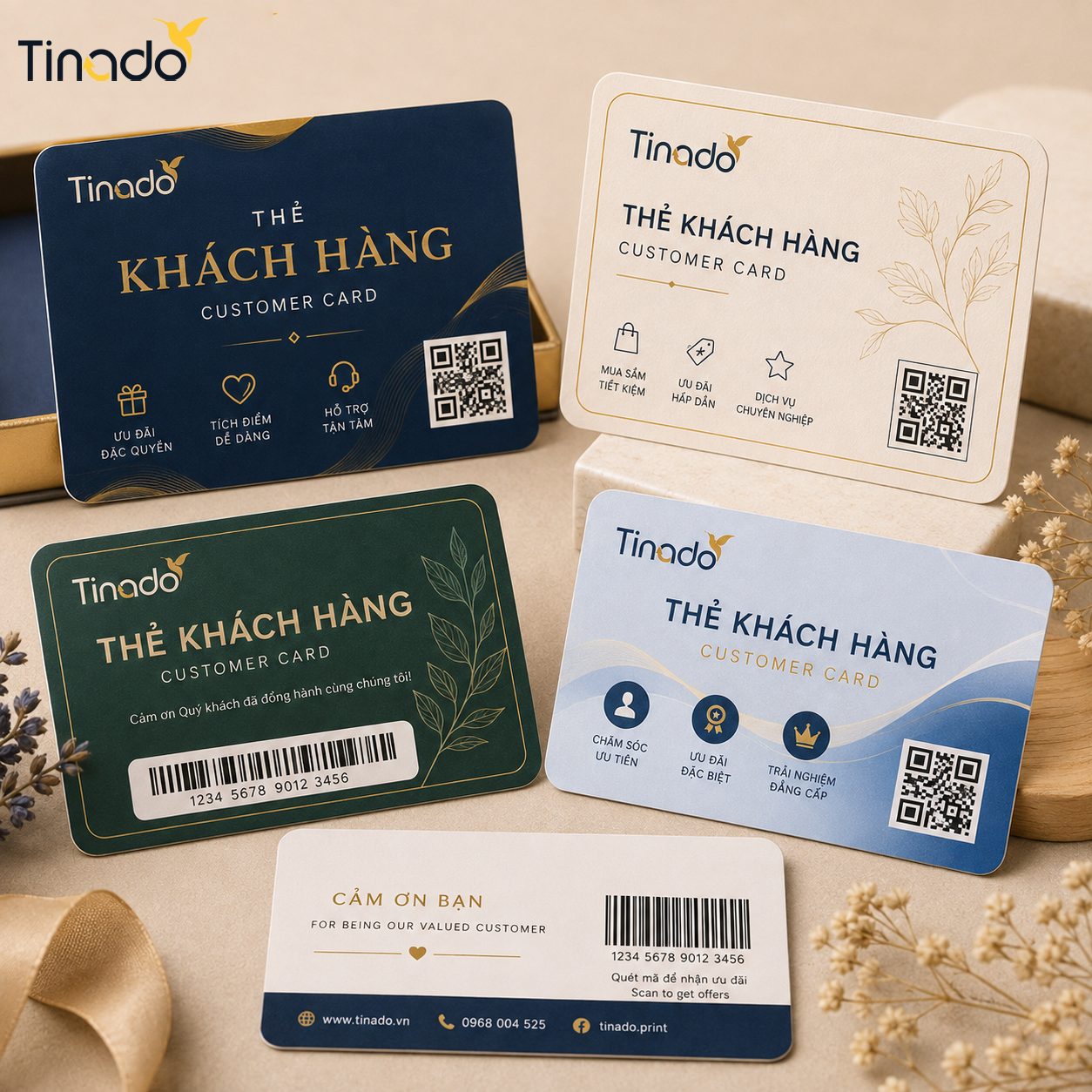In Thẻ Giấy Khách Hàng