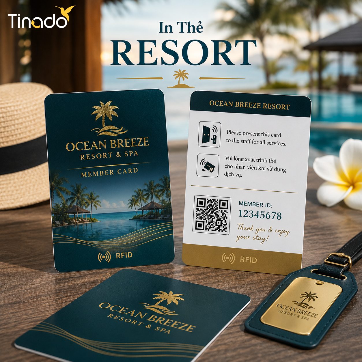 In Thẻ Resort