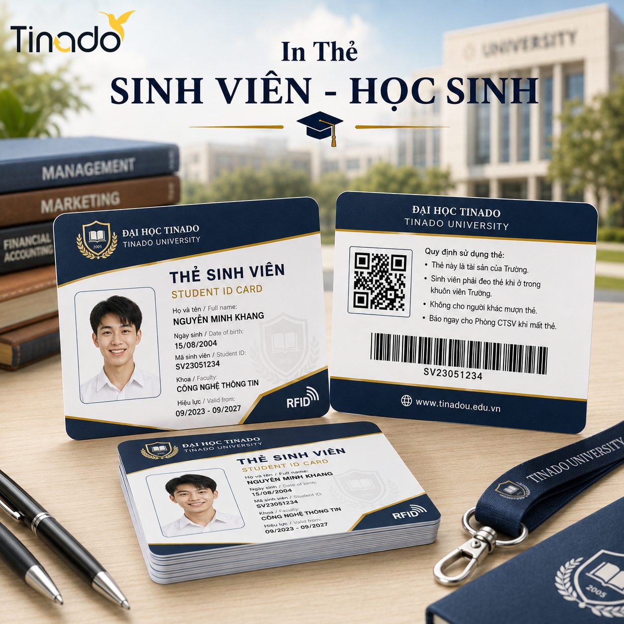In Thẻ Sinh Viên - Học Sinh