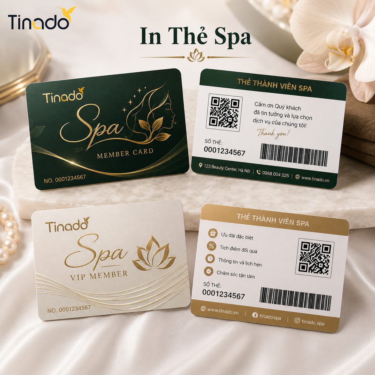 In Thẻ Spa